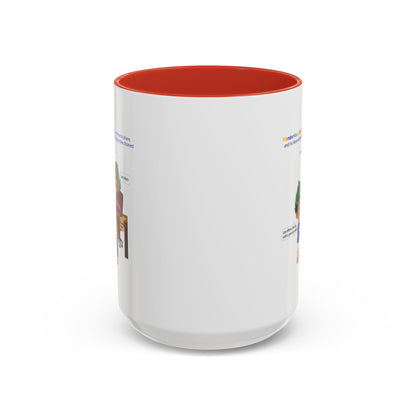 Accent Coffee Mug - WonderWear Origin - [[{"value":"Wonderwear Kid"}]]