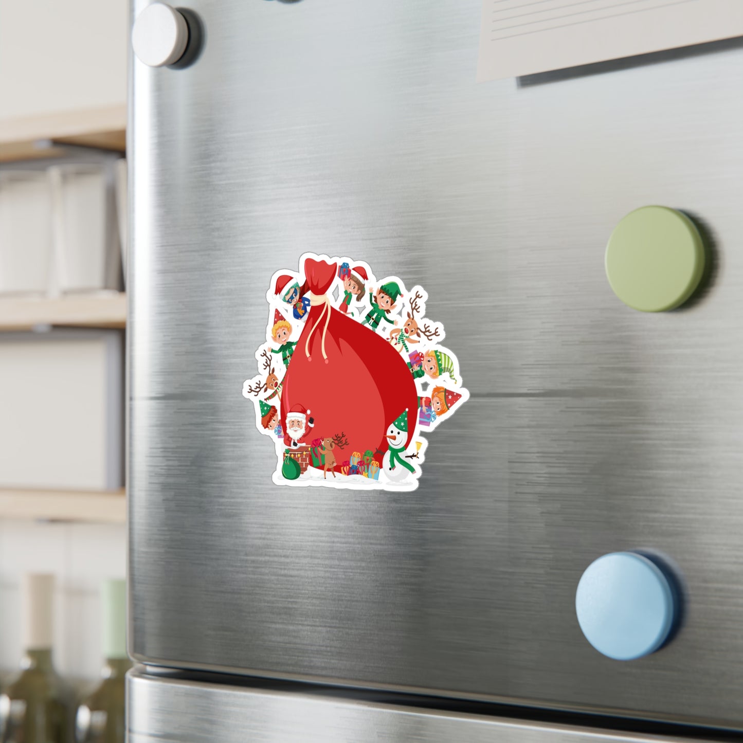 Christmas Kiss-Cut Vinyl Decals – Super kiddo and big gift - [[{"value":"Wonderwear Kid"}]]