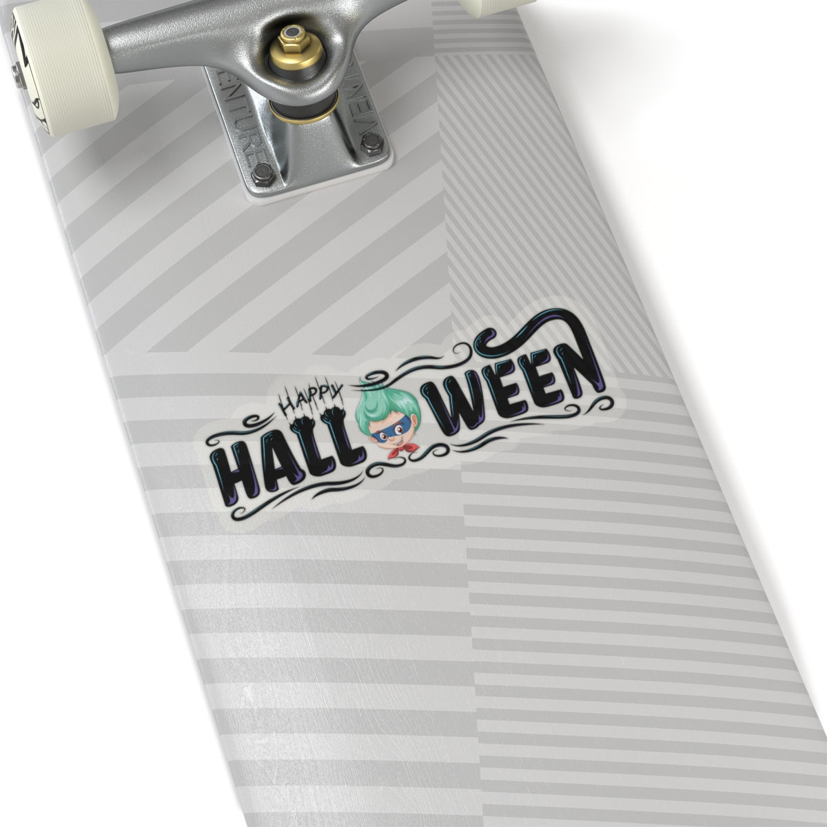 Kiss-Cut Stickers - Happy halloween by super kiddo Printify