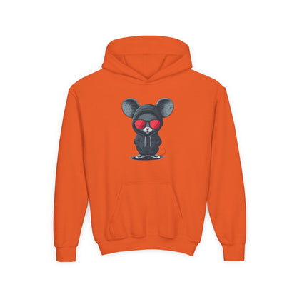 Kids Cool Mouse Hoodie Printify