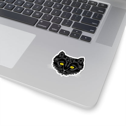 Kiss-Cut Stickers - Face kitten Printify