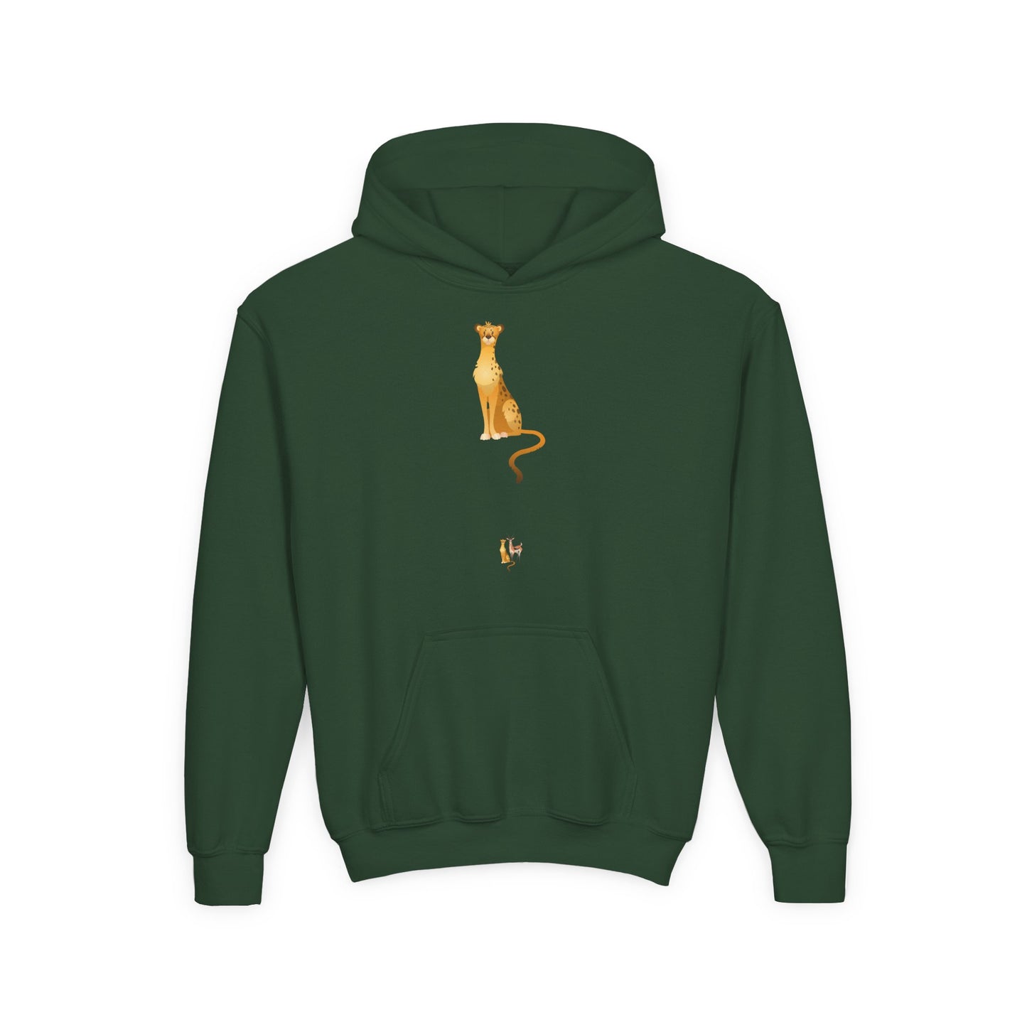 Youth Heavy Blend Hooded Sweatshirt - Tiger