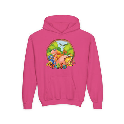 Youth Heavy Blend Hooded Sweatshirt - Roarsome Printify