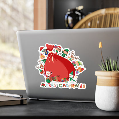 Christmas Kiss-Cut Vinyl Decals – Super kiddo and big christmas gift - [[{"value":"Wonderwear Kid"}]]
