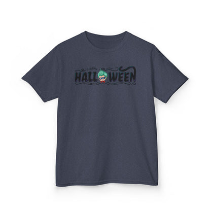 Kids Heavy Cotton™ Tee - Happy halloween by super kiddo Printify