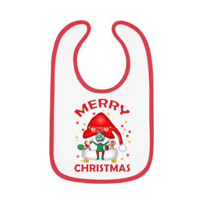 Baby Bib - Merry christmas - [[{"value":"Wonderwear Kid"}]]
