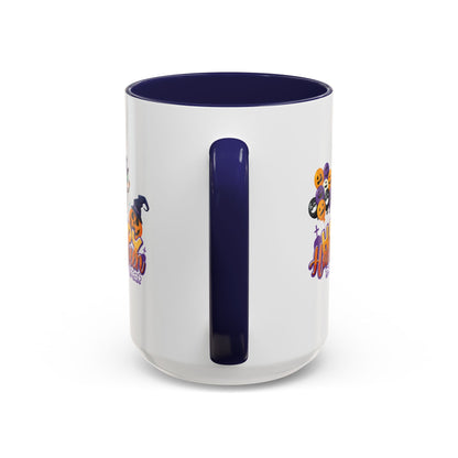 Accent Coffee Mug - Happy halloween trick or treat - [[{"value":"Wonderwear Kid"}]]
