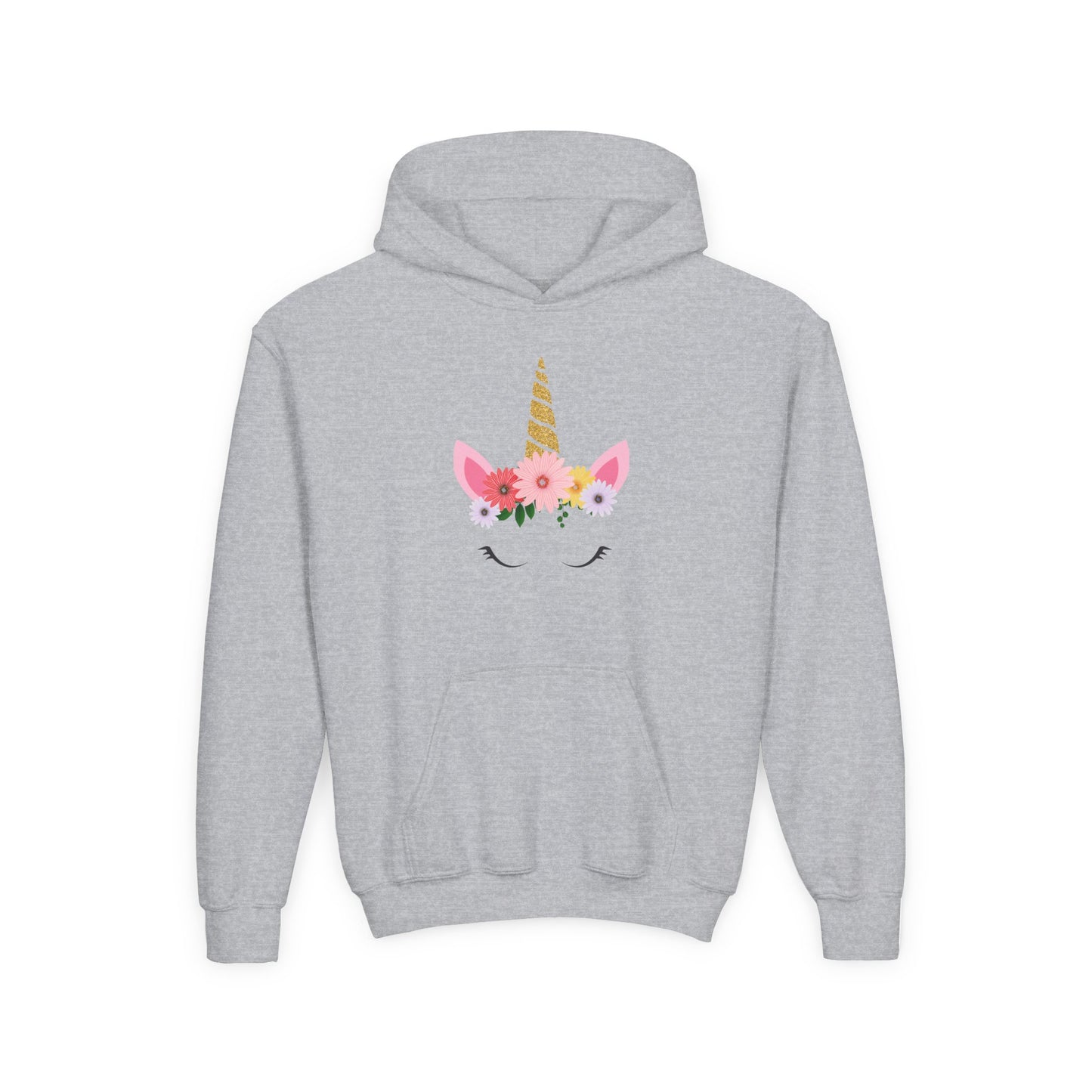 Youth Heavy Blend Hooded Sweatshirt - Unicorn