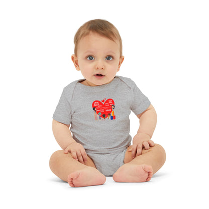 Infant Jersey One Piece - Valentines - Super kiddo and friends message - [[{"value":"Wonderwear Kid"}]]