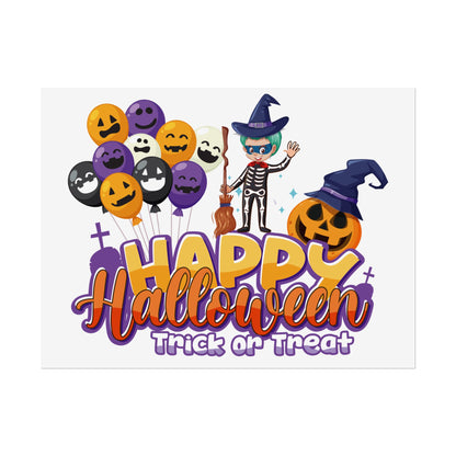 Rolled Posters - Happy halloween trick or treat - [[{"value":"Wonderwear Kid"}]]