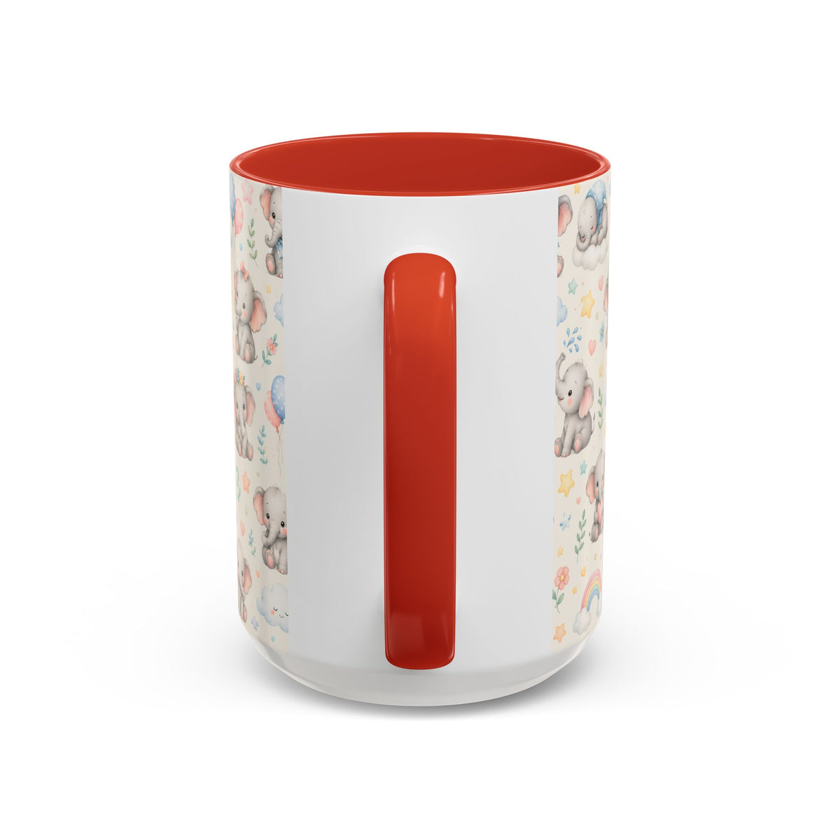 Accent Coffee Mug  (11/15 oz) - Baby Elephant Nursery