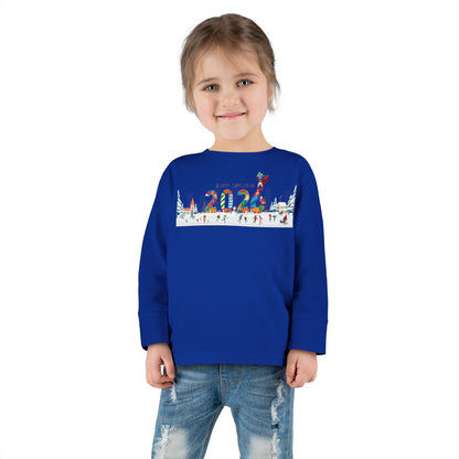 Toddler Long Sleeve Tee - Happy 2026 - [[{"value":"Wonderwear Kid"}]]