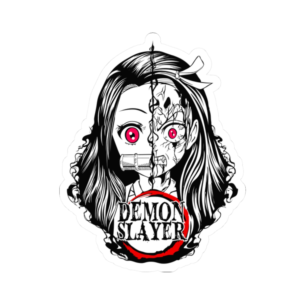 Kiss-Cut Stickers - Demon slayer nezuko baby