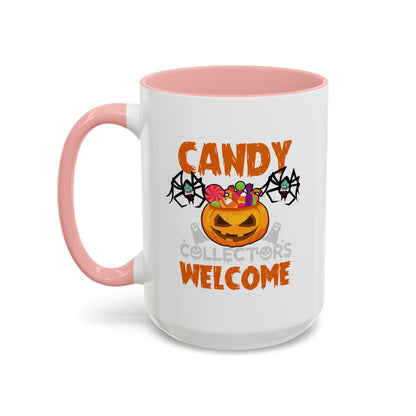 Accent Coffee Mug - Candy collectors by super kiddo Printify