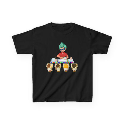 Kids Heavy Cotton™ Tee - Little kiddo teaching to wash dishes - [[{"value":"Wonderwear Kid"}]]
