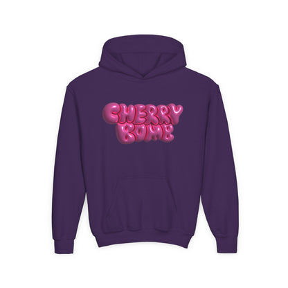 Kids Cherry Bomb Hoodie Printify