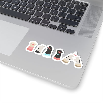 Kiss-Cut Vinyl Decals - Paw Printify