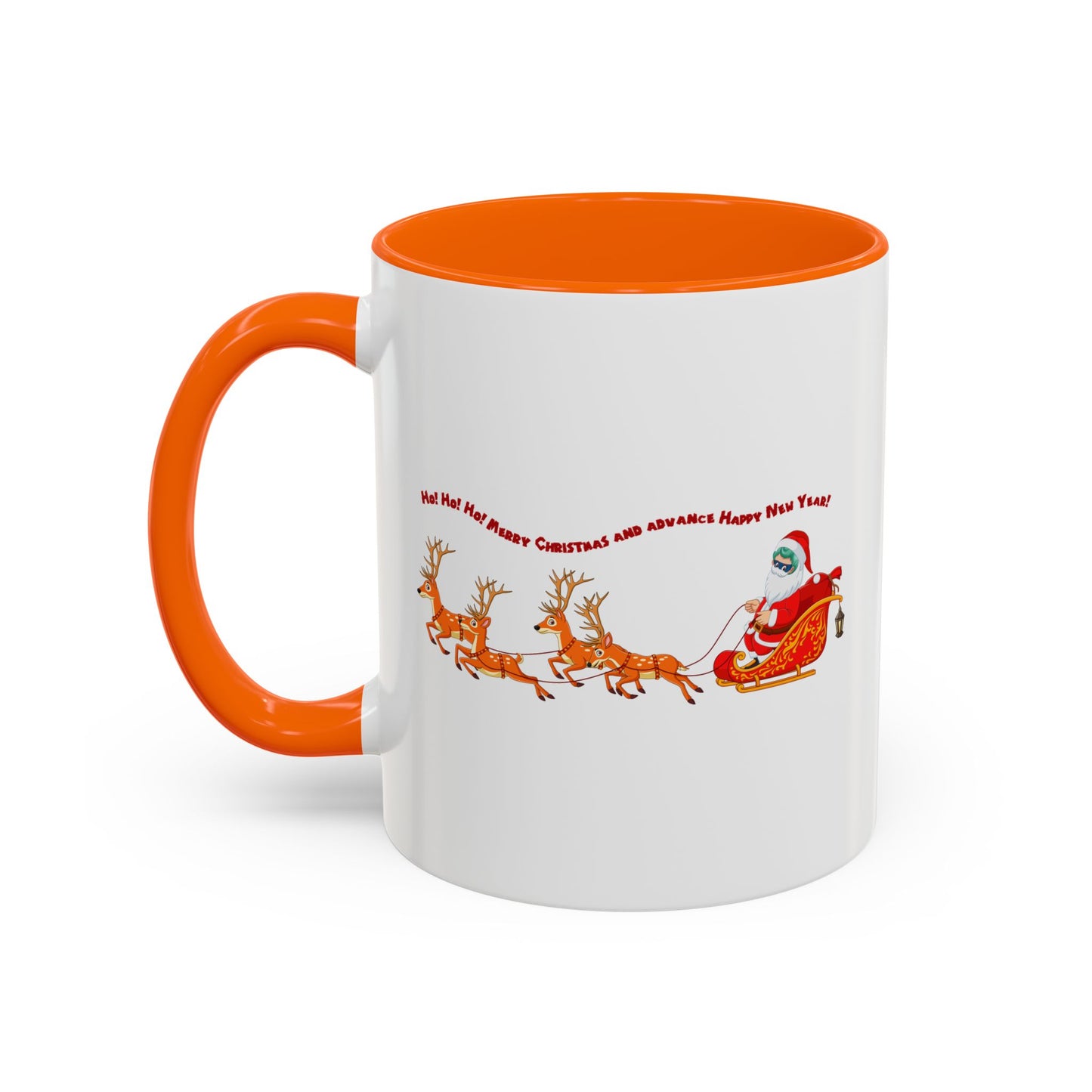 Accent Coffee Mug - Santa kiddo