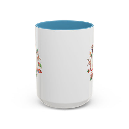 Accent Coffee Mug - We wish you a merry christmas - [[{"value":"Wonderwear Kid"}]]