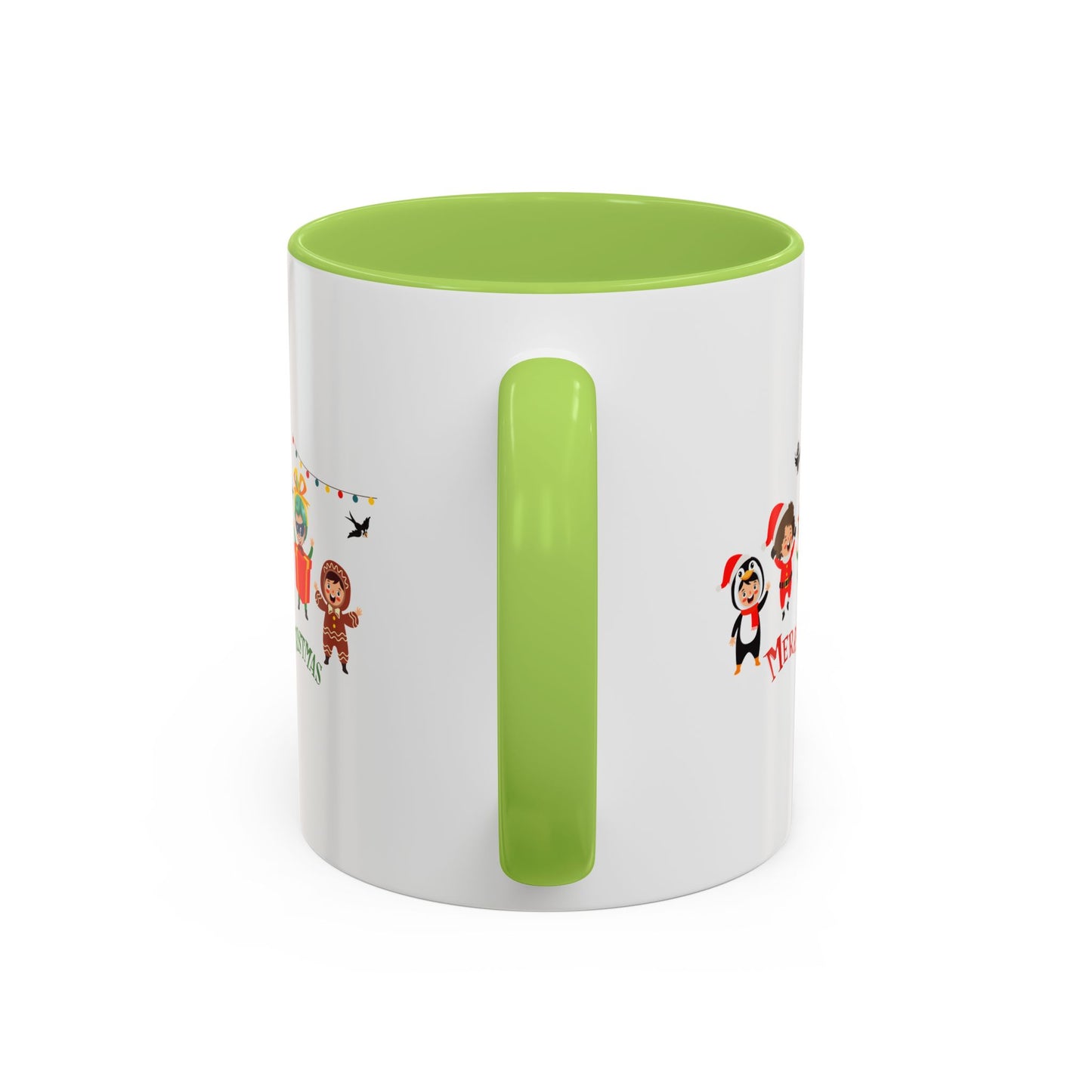 Accent Coffee Mug - Merry christmas by super kiddo and friends