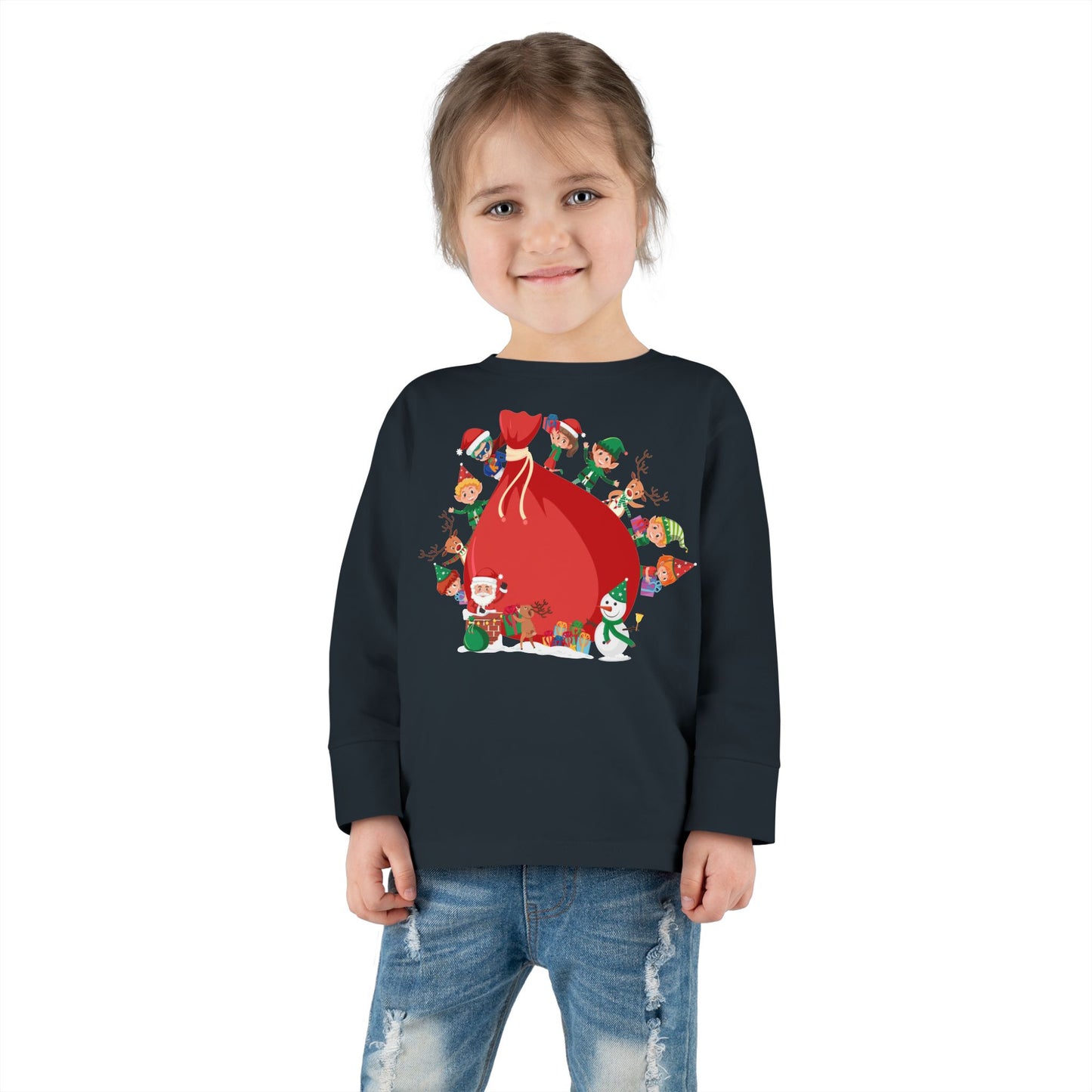 Toddler Long Sleeve Tee - Super kiddo and big gift - [[{"value":"Wonderwear Kid"}]]