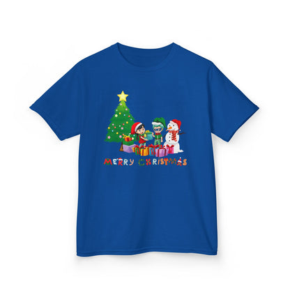Kids Heavy Cotton™ Tee - Super kiddo preparing gifts - [[{"value":"Wonderwear Kid"}]]