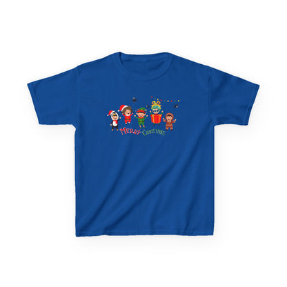 Kids Heavy Cotton™ Tee - Merry christmas by super kiddo and friends - [[{"value":"Wonderwear Kid"}]]