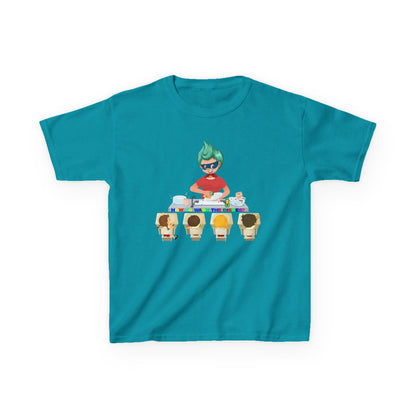 Kids Heavy Cotton™ Tee - Little kiddo teaching to wash dishes - [[{"value":"Wonderwear Kid"}]]