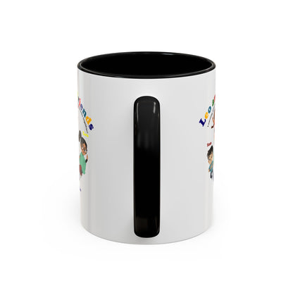 Accent Coffee Mug - Leo & Friends - Learning and growing - [[{"value":"Wonderwear Kid"}]]