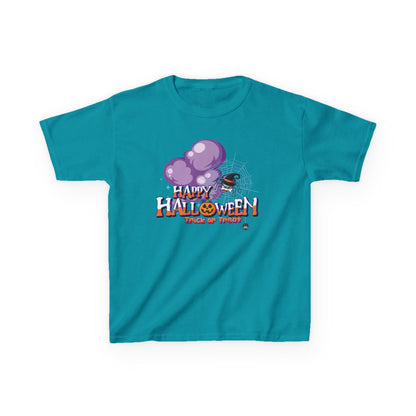 Kids Heavy Cotton™ Tee - Happy holloween - spider kiddo - [[{"value":"Wonderwear Kid"}]]