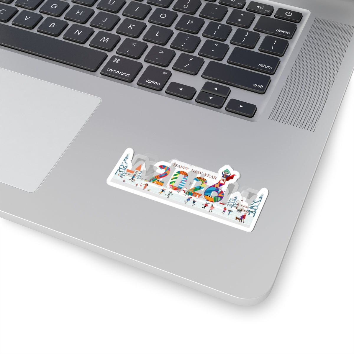 Kiss-Cut Stickers - Happy 2026 - [[{"value":"Wonderwear Kid"}]]