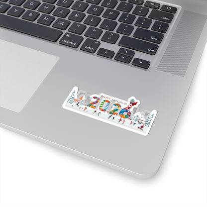 Kiss-Cut Stickers - Happy 2026 - [[{"value":"Wonderwear Kid"}]]
