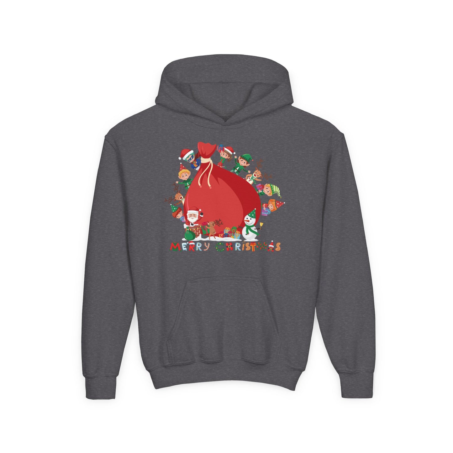 Youth Heavy Blend Hooded Sweatshirt - Super kiddo and big christmas gift