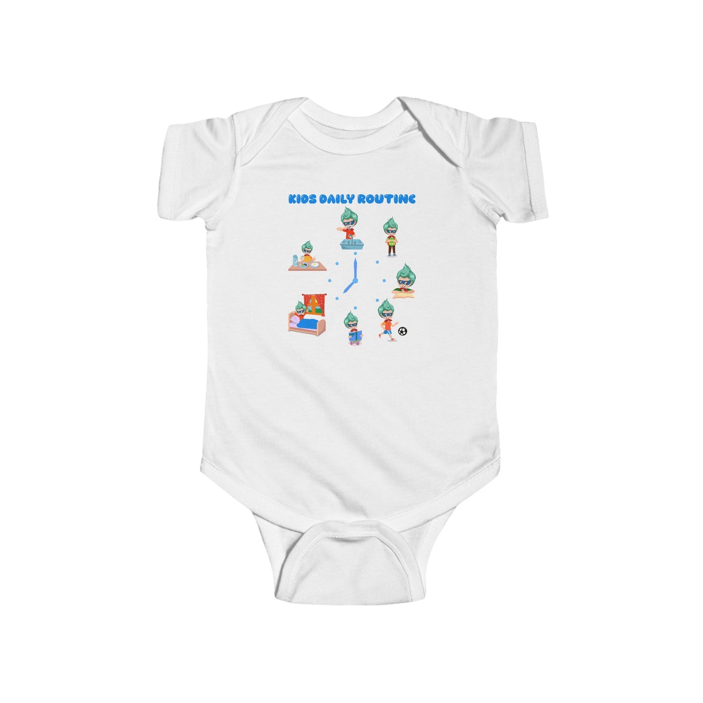 Infant Bodysuit - Super kiddo daily routine