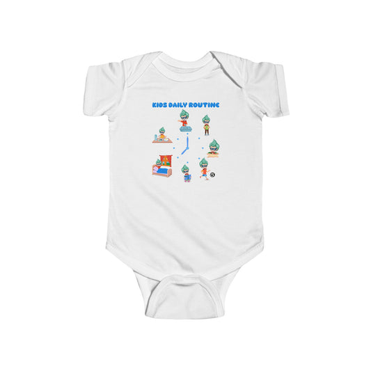 Infant Bodysuit - Super kiddo daily routine