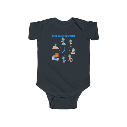Infant Bodysuit - Super kiddo daily routine - [[{"value":"Wonderwear Kid"}]]