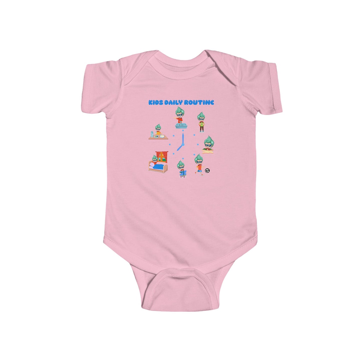 Infant Bodysuit - Super kiddo daily routine