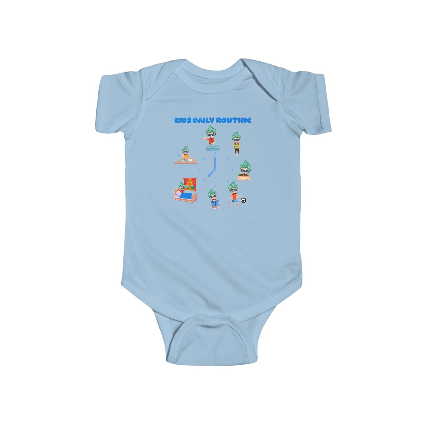 Infant Bodysuit - Super kiddo daily routine