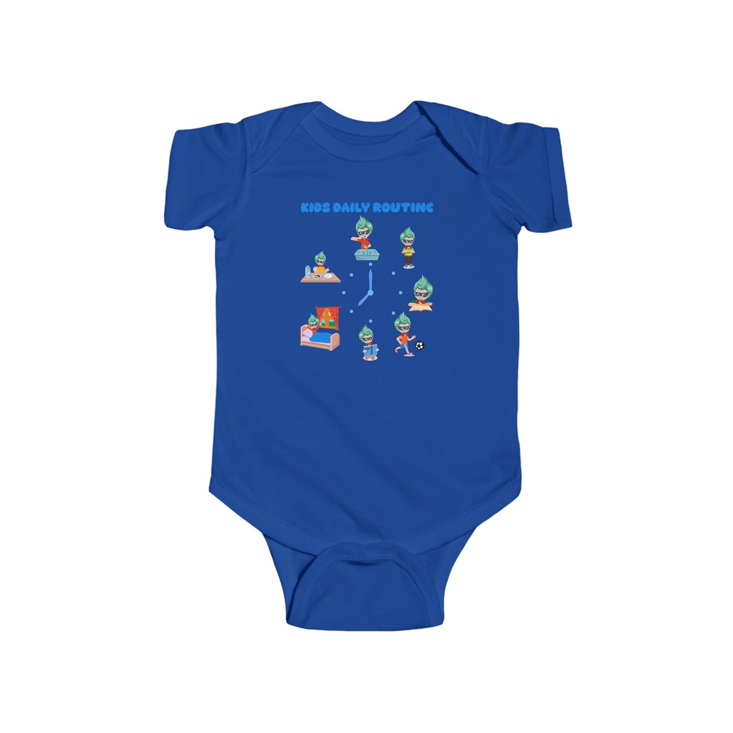 Infant Bodysuit - Super kiddo daily routine