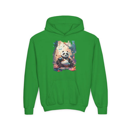 Youth Heavy Blend Hooded Sweatshirt - Kung fu Panda Printify