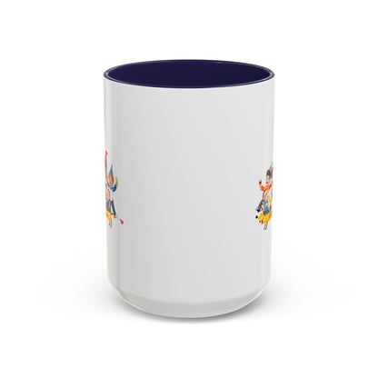 Accent Coffee Mug - Happy new year with friends - [[{"value":"Wonderwear Kid"}]]