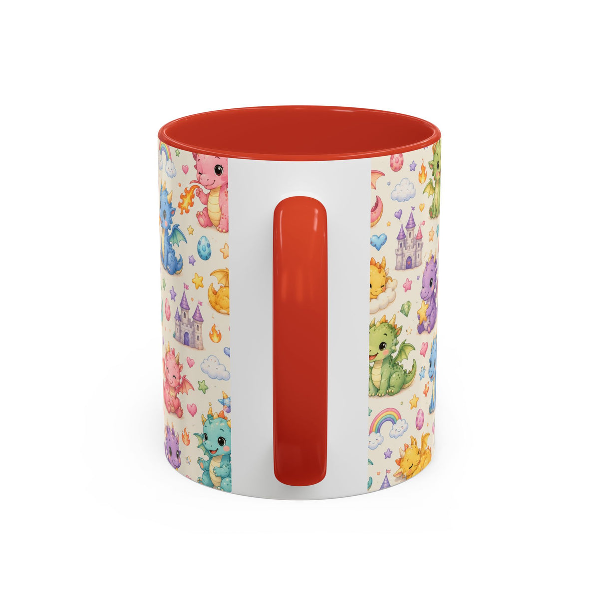 Accent Coffee Mug  (11/15 oz) - Baby Dragon Fantasy
