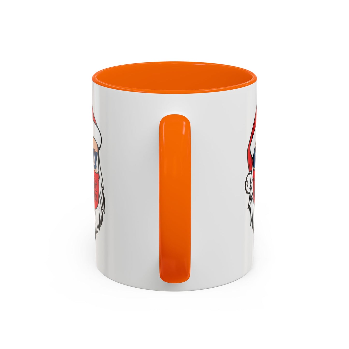 Accent Coffee Mug - Santa Super kiddo