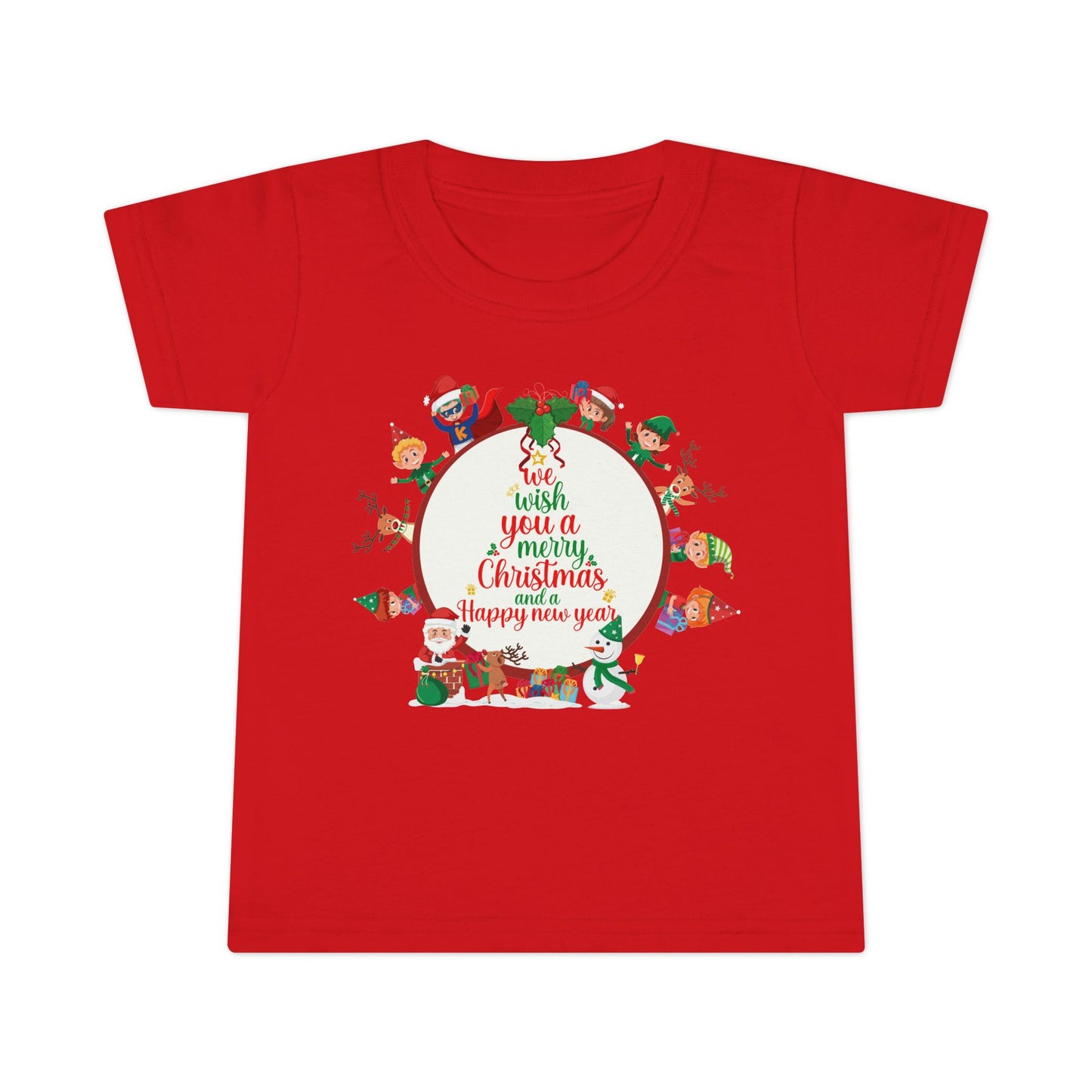 Toddler T-shirt - We wish you a merry Christmas - [[{"value":"Wonderwear Kid"}]]
