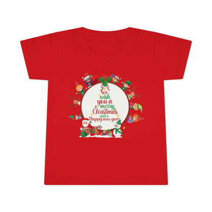 Toddler T-shirt - We wish you a merry Christmas - [[{"value":"Wonderwear Kid"}]]