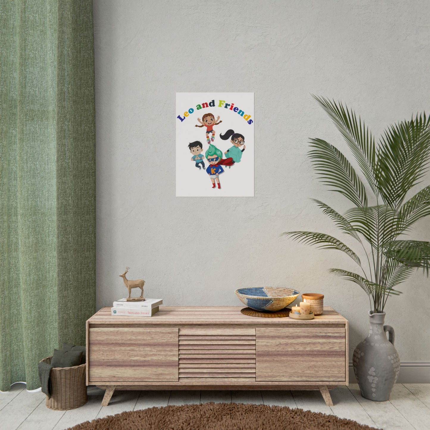 Rolled Posters - Leo & Friends - [[{"value":"Wonderwear Kid"}]]