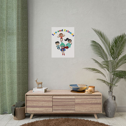Rolled Posters - Leo & Friends - [[{"value":"Wonderwear Kid"}]]