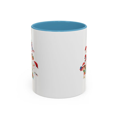 Accent Coffee Mug - Super kiddo making christmas tree - [[{"value":"Wonderwear Kid"}]]