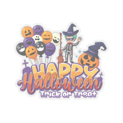 Kiss-Cut Stickers - Happy halloween trick or treat - [[{"value":"Wonderwear Kid"}]]