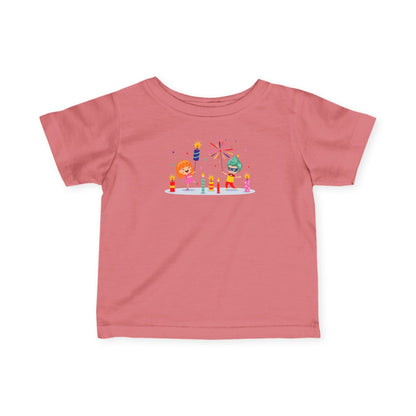 Infant Fine Jersey Tee - Super kiddo lighting fireworks - [[{"value":"Wonderwear Kid"}]]